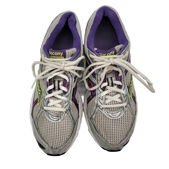 4/$20 Saucony Grid Cohesion Running Shoes 15181-4 Purple - Size 10 - Picture 6 of 8